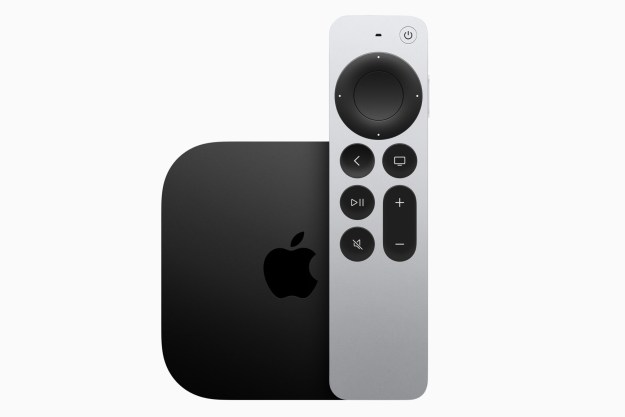 The new Apple TV 4K, 3rd-generation, with the Siri remote.