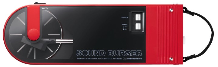 Audio-Technica AT-SB2022 Sound Burger tocadiscos portátil.