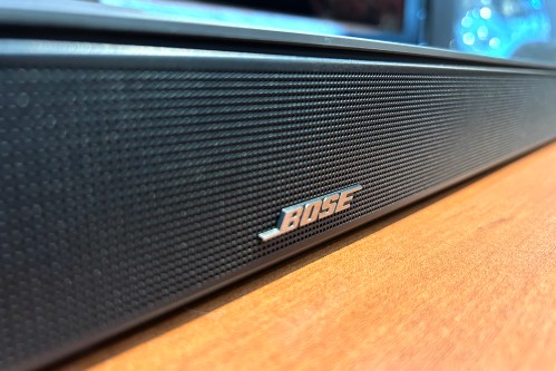Close-up of Bose Smart Soundbar 600.