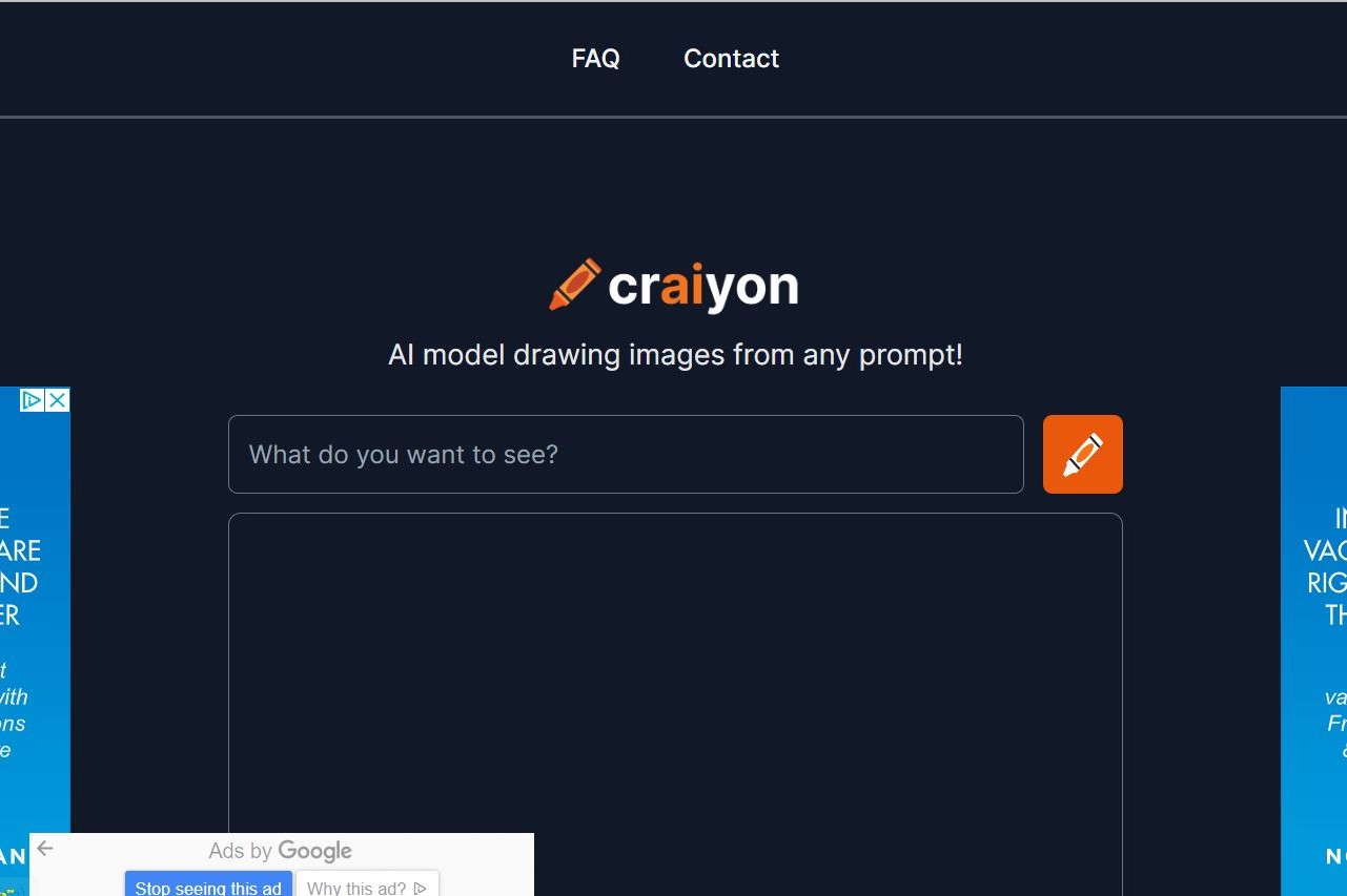 Generador de imágenes Craiyon AI.