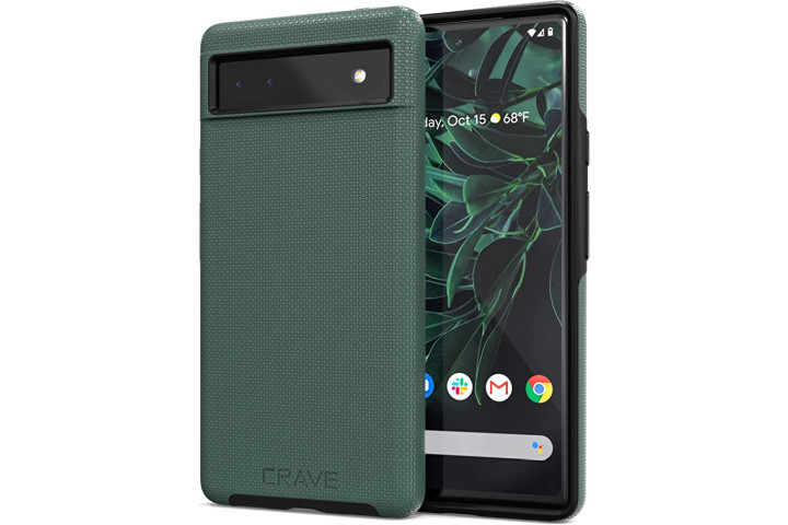 Crave Dual Guard for Google Pixel 6a Case, Shockproof Protection Dual Layer  Case for Google Pixel 6a - Shaded Spruce Forest Green