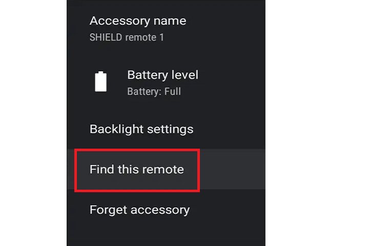 Find this remote option on Nvidia Shield.