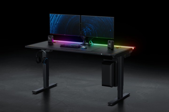 Secretlab's sit-to-stand Magnus Pro gaming desk.