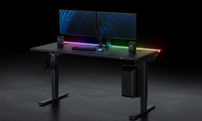 Secretlab's sit-to-stand Magnus Pro gaming desk.