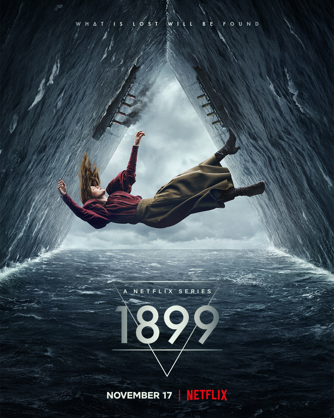 El póster oficial de 1899 de Netflix.