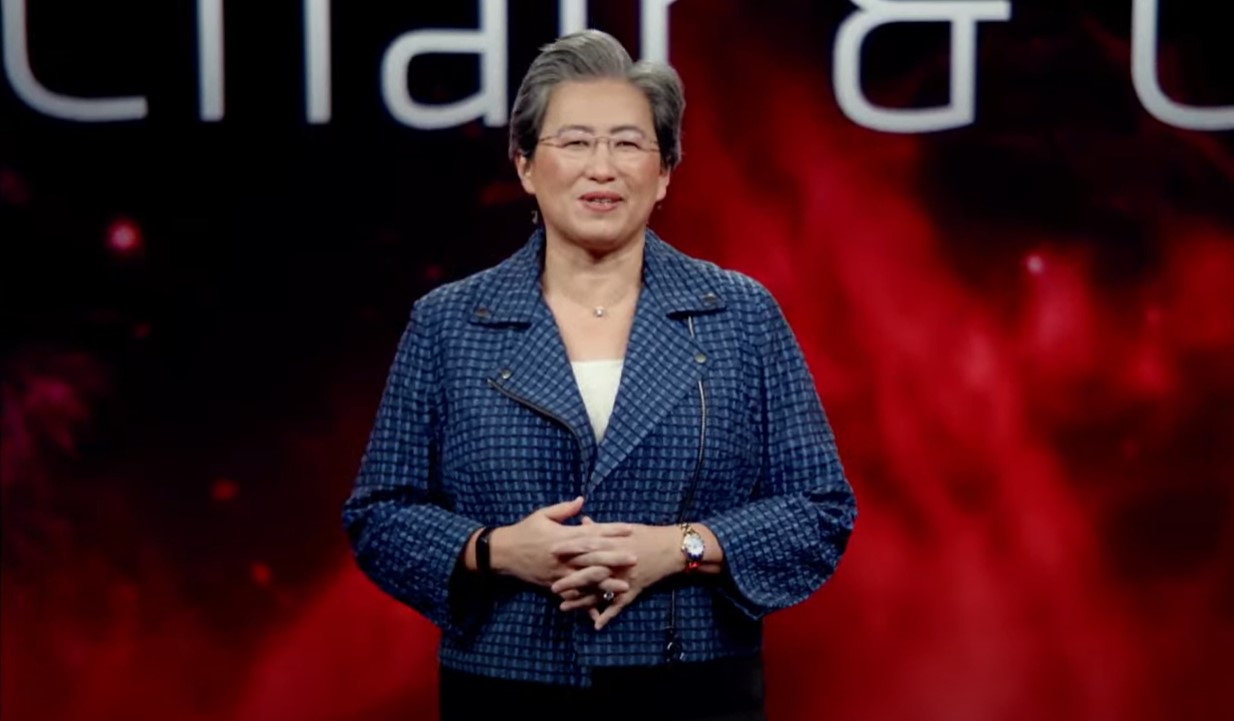 Dr. Lisa Su at the RX 7900 XT launch event.