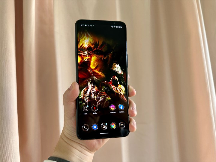 ASUS ROG Phone 6 Diablo Edition home screen theme
