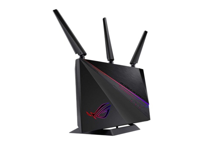 Product image of the ASUS ROG Rapture GT-AC2900 gaming Wi-Fi router on a white background.