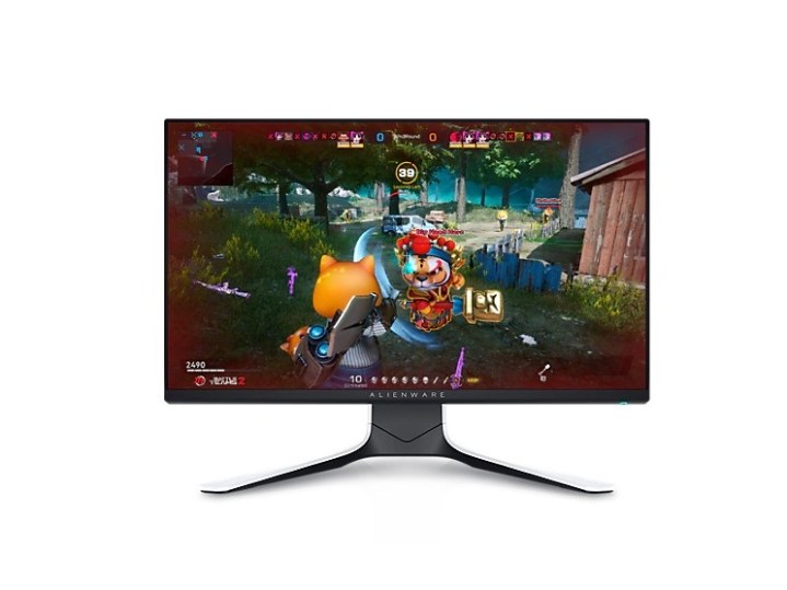 Alienware 25 AW2521HFL gaming monitor front view.