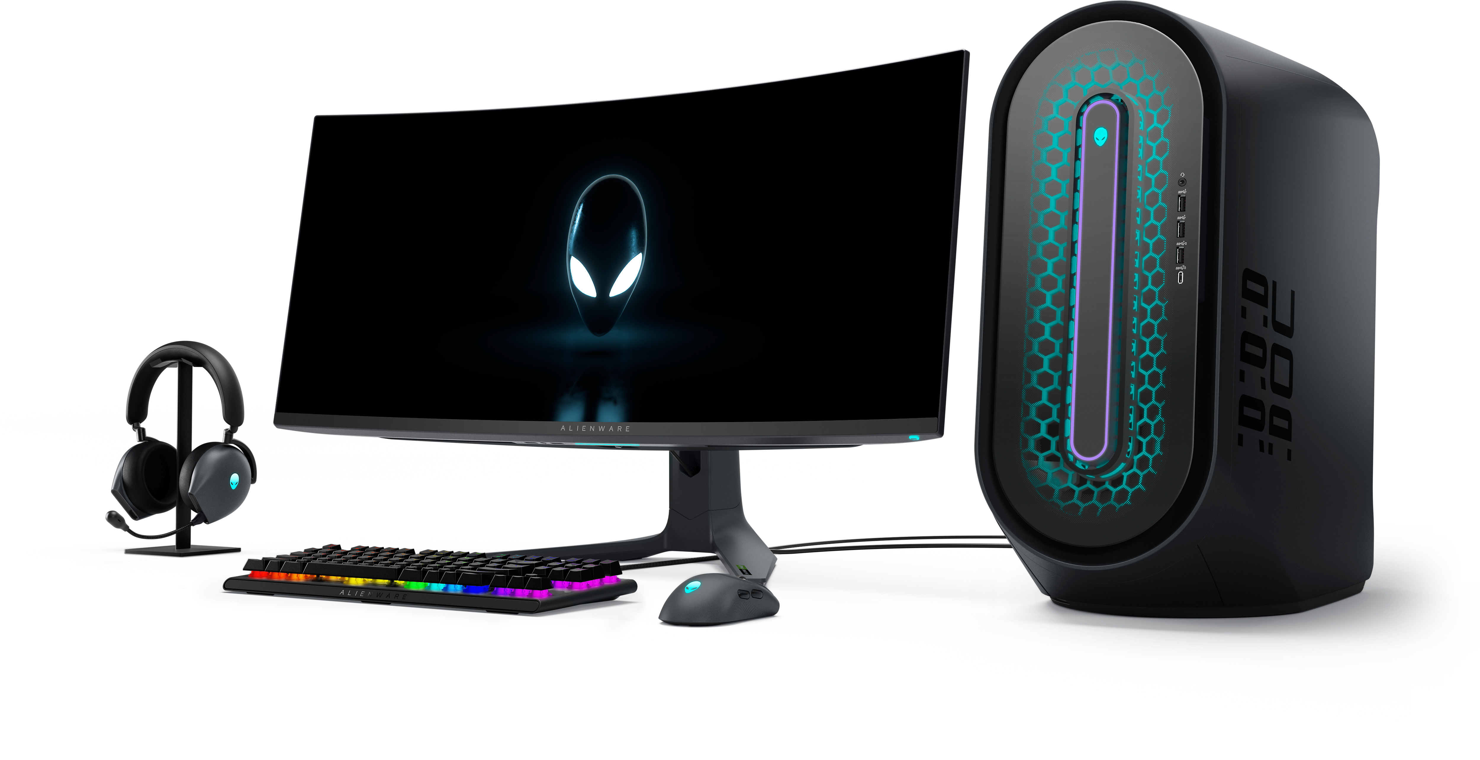 Alienware AW3423DWF with R15.