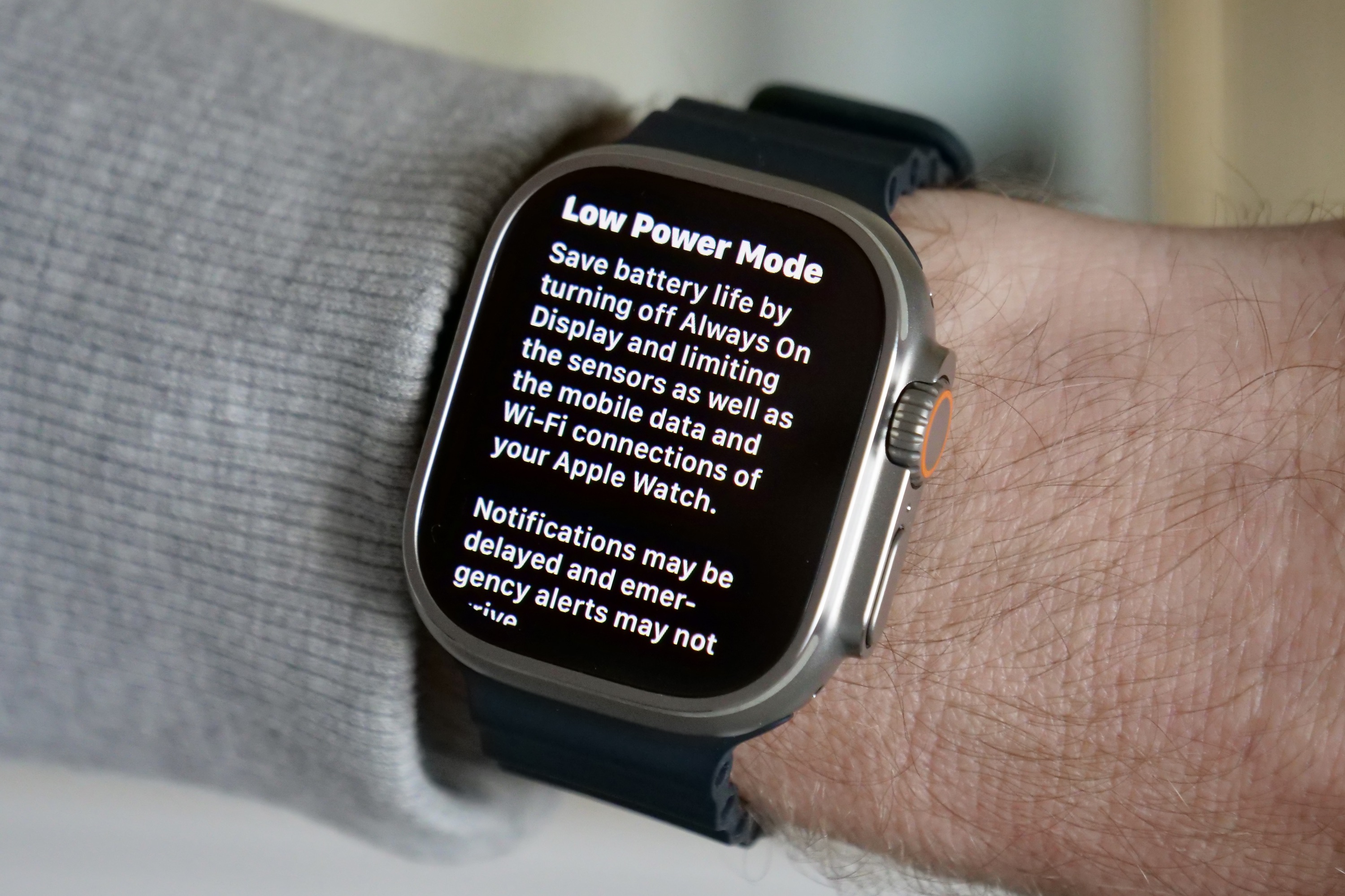 Low Power Mode totally changed the way I use my Apple Watch
Ultra