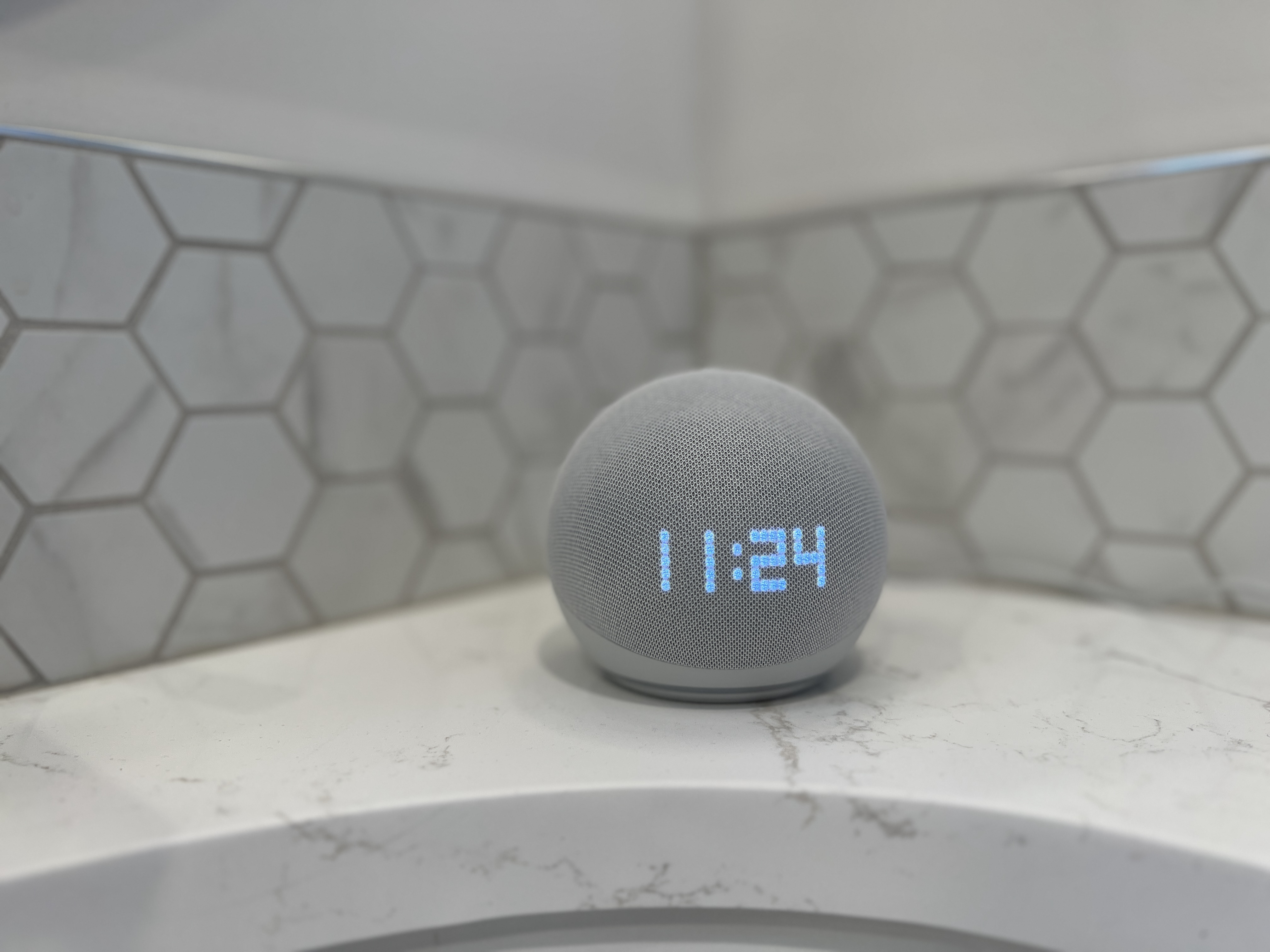 Echo Dot with Clock review: A mostly aesthetic update
