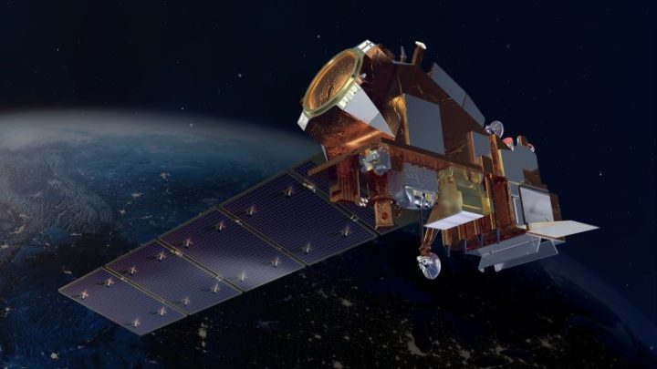 Ilustración del satélite Joint Polar Satellite System-2 (JPSS-2).