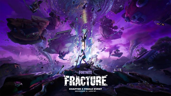Key art for the Fortnite Chapter finale event, Fracture.