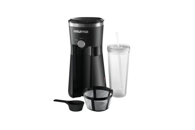 Gourmia 12 Cup One-Touch Switch Coffee Maker with Auto Keep Warm Black