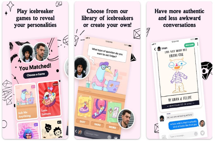 LOLO dating app with icebreaker games.