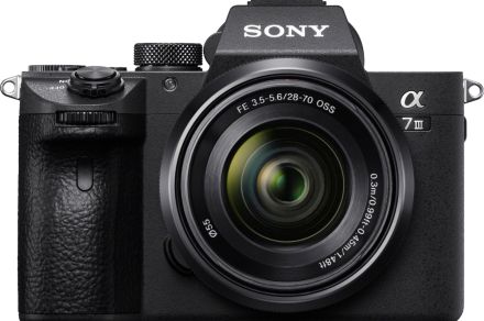 Sony A7 III mirorless camera is $300 off for Black Friday