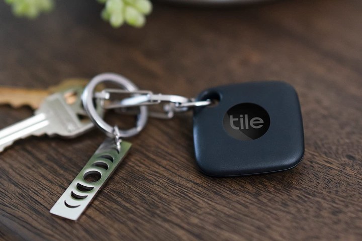 Tile Mate 2022 with key ring.