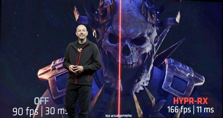 Frank Azor presentando en el evento de lanzamiento de RDNA 3 de AMD.