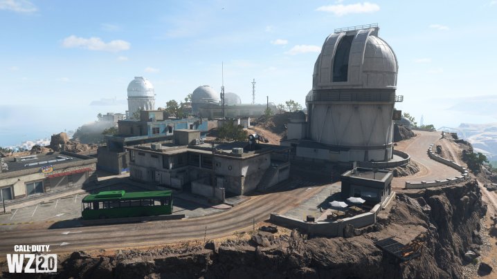 A localização do Observatório em Warzone 2.0.