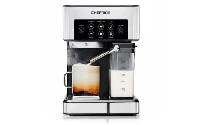 Chefman Barista Pro coffee maker on a white background.