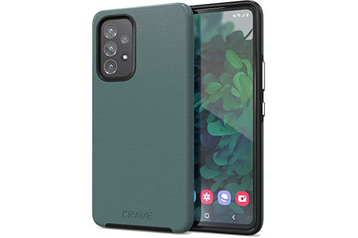 Crave Dual Guard Case in Forest Green for the Samsung Galaxy A53 5G.