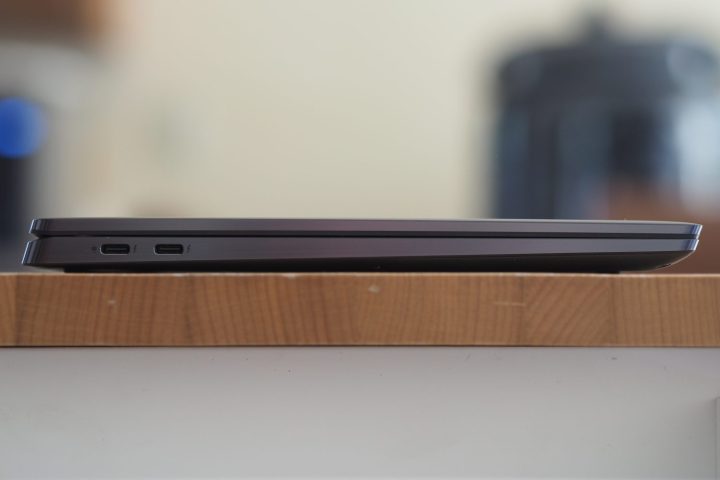 Dell Latitude 9330 left side view showing ports.