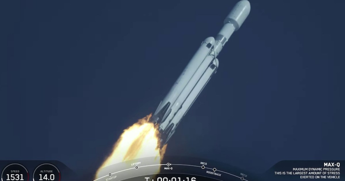 Easy methods to watch SpaceX launch its triple-booster Falcon Heavy