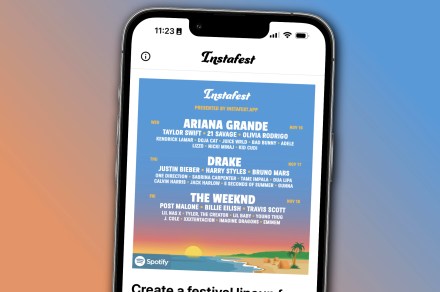 Instafest app: How to make your own Spotify festival lineup