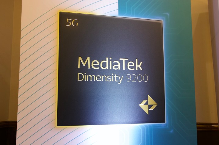 Poster of the Mediatek Dimensity 9200 chip.