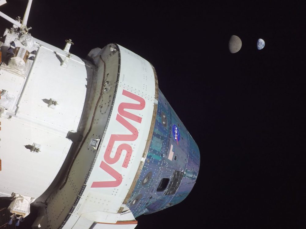Obejrzyj film NASA z misji Artemis I Moon