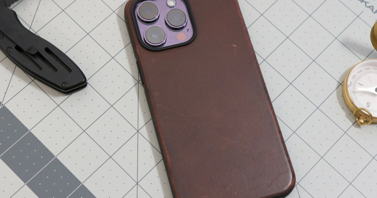 Nomad Modern Leather iPhone 14 review: my new favorite | Digital Trends
