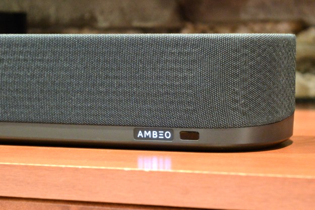 Ambeo indicator: Sennheiser Ambeo Soundbar Plus.