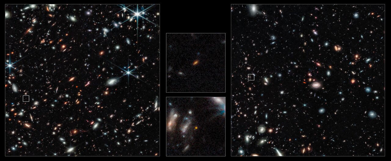 James Webb spots two of the earliest galaxies ever seen