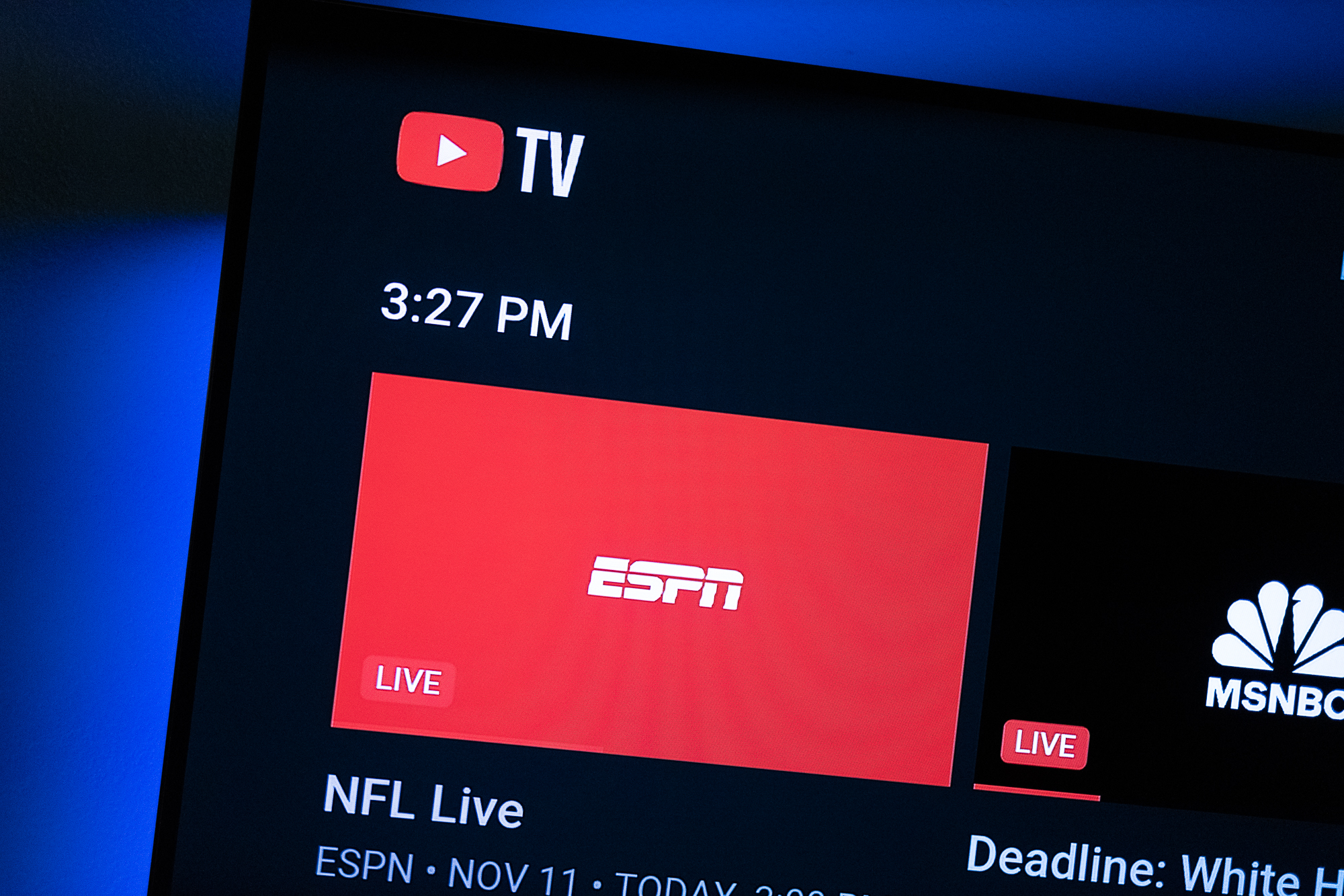 YouTube TV adds a clock to its guide; Apple TV gets the new UI | Trends