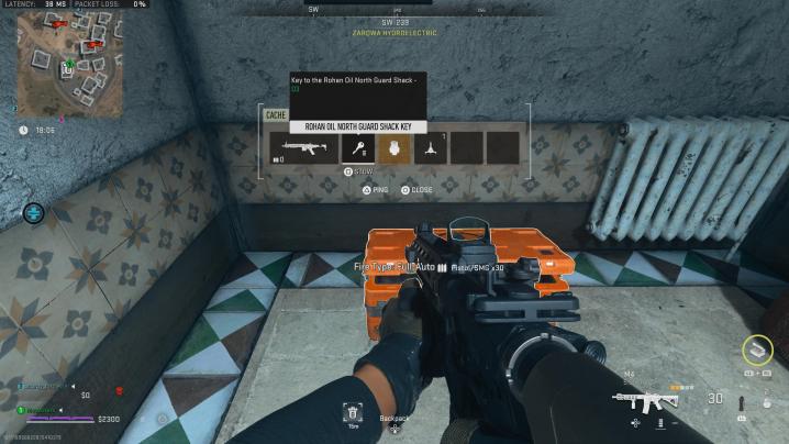 Inventory management in Warzone 2.0.