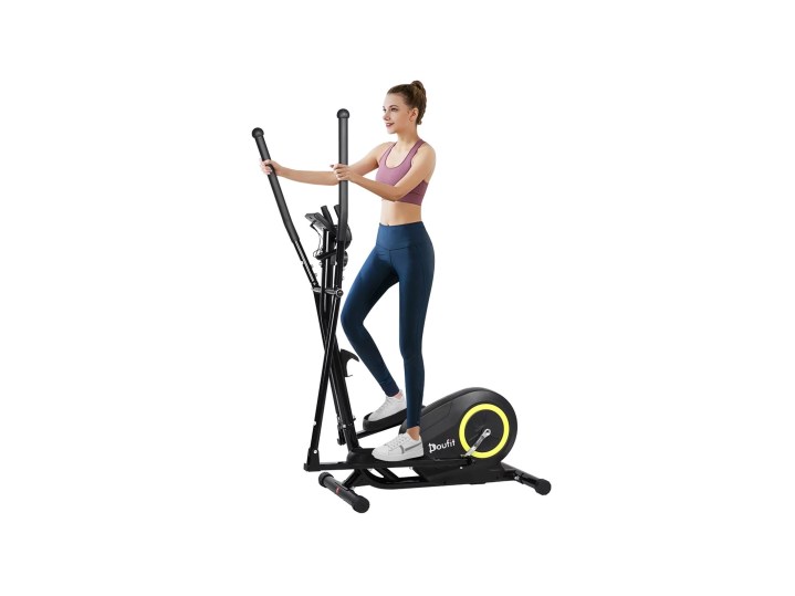 Doufit elliptical and cross trainer in use.