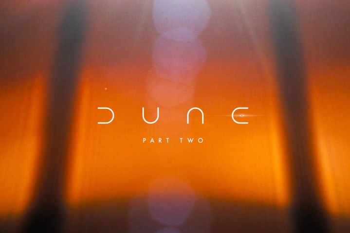 The official logo for Dune: Part Two.