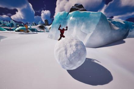 Fortnite giant snowball guide: How to hide inside a giant snowball for Winterfest