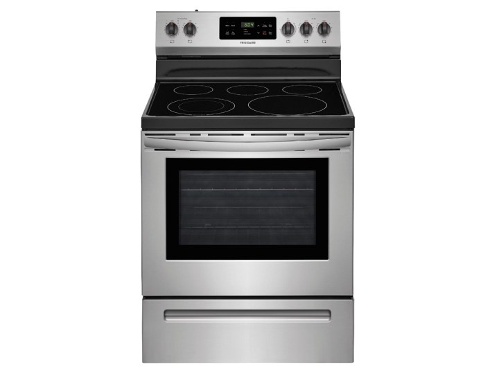 The Frigidaire 5.3 cu. ft. Self-Cleaning Freestanding Electric Range on a white background.