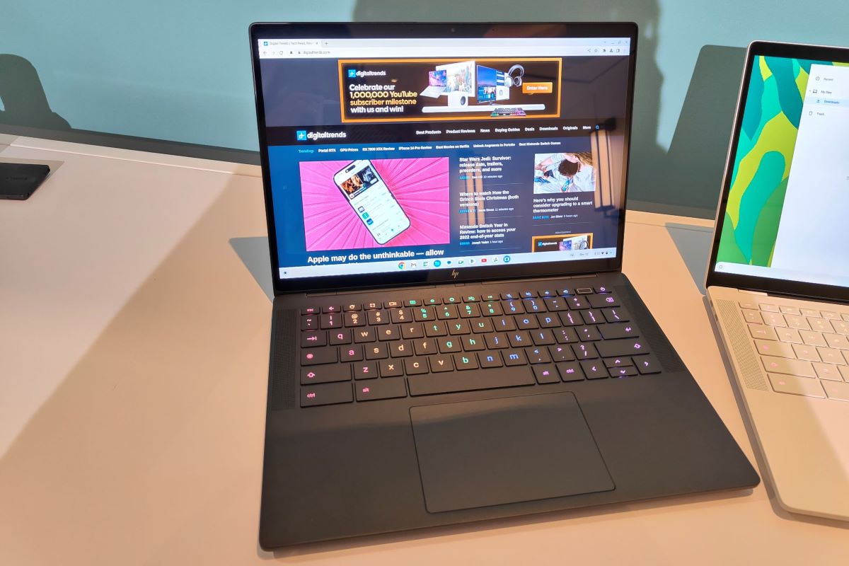 CES 2023: HP Dragonfly Pro is most advanced Chromebook ever | Digital Trends