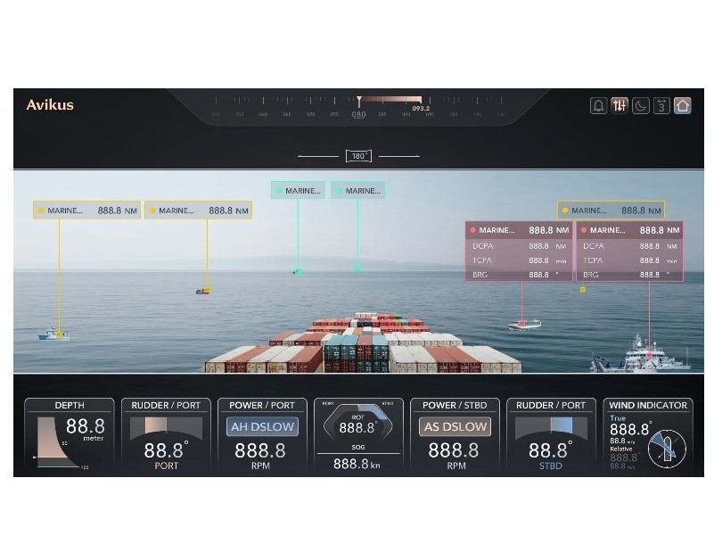 HiNAS 2.0, um sistema de navegação autônoma de nível 2 para embarcações comerciais