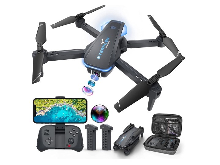 Hiturbo foldable FPV drone with 1080P camera