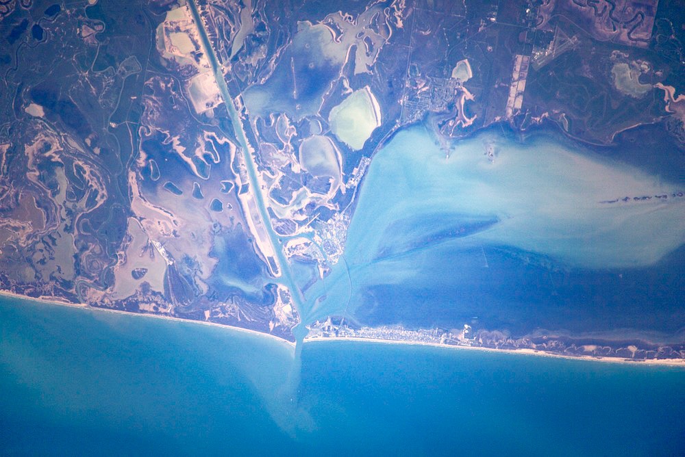 Astronaut’s photo from ISS shows SpaceX’s Starbase facility