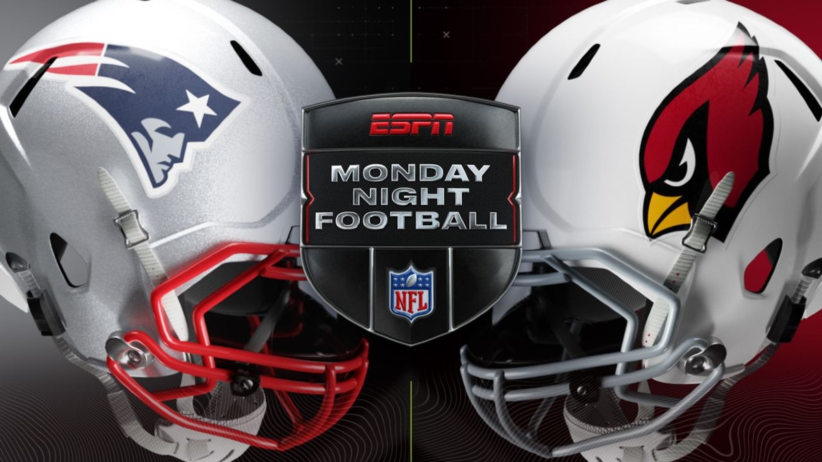 New England Patriots vs. Arizona Cardinals live stream:
Where to watch Monday Night Football