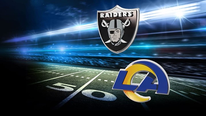 raiders and rams game 2022