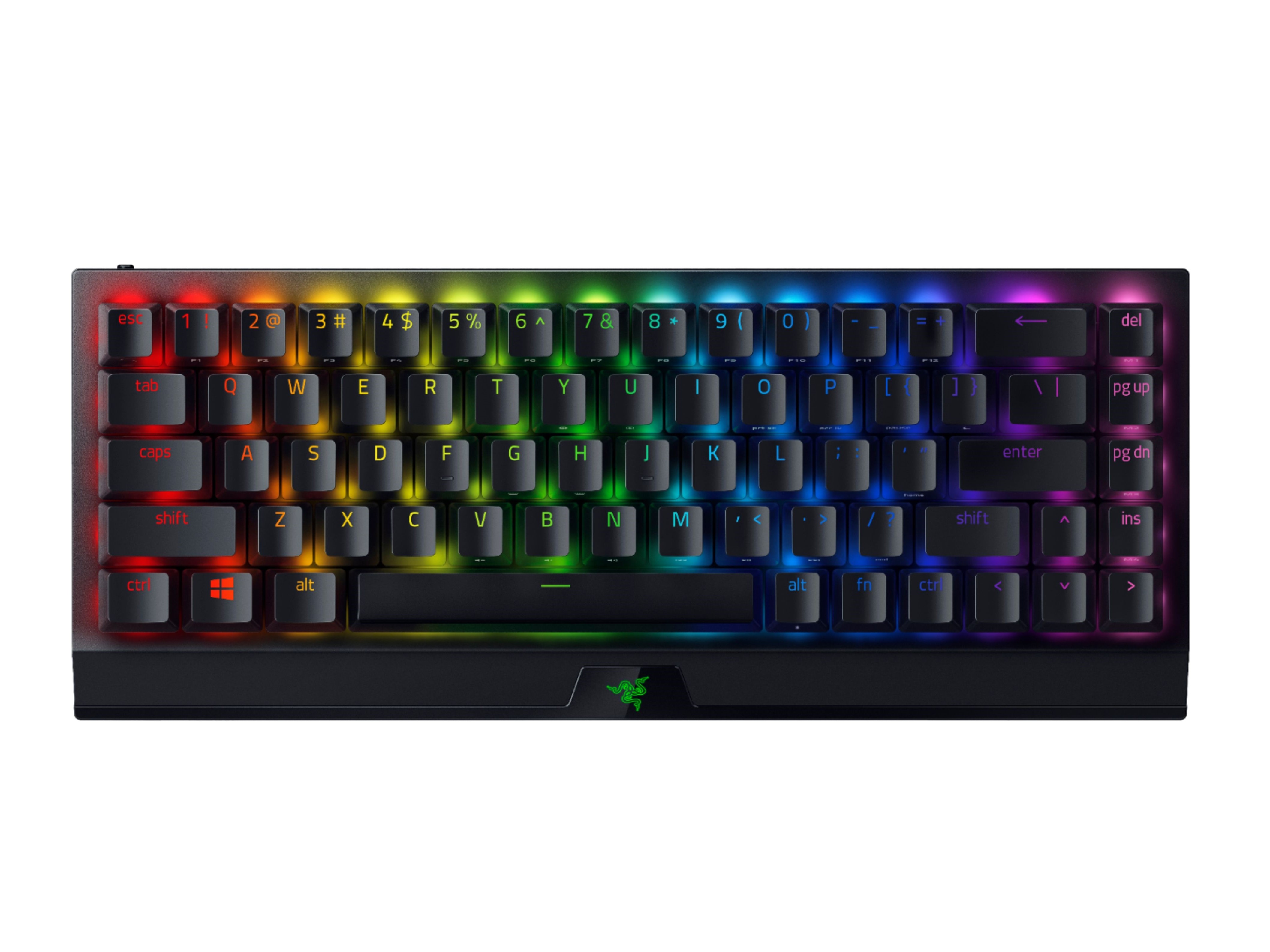 Imagem de produto do teclado Razer BlackWidow V3 Mini Hyperspeed.