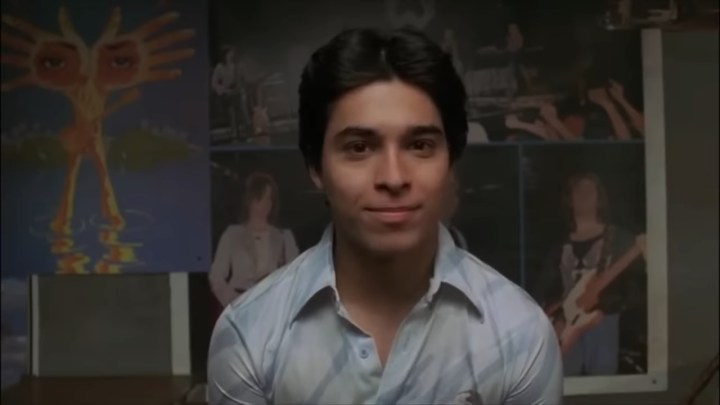 Fez in the circle in "That '70s Show."