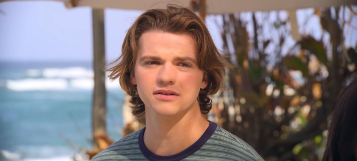 Joel Courtney in "Kissing booth 3."