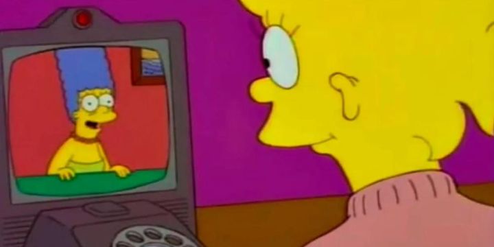 Los Simpson tuvieron video chat 15 años antes de que Facetime lo hiciera realidad